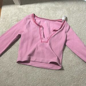 Urban Outfitters out from under long sleeve pink top xs/s